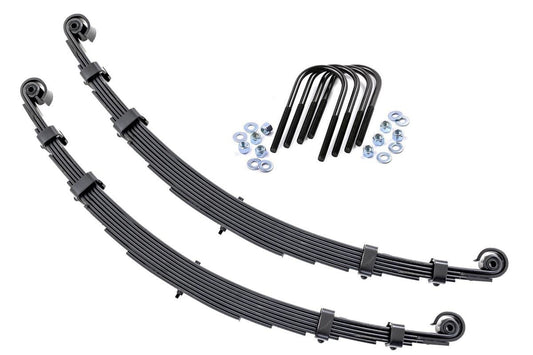 Rough Country 8005Kit Front Leaf Springs | 2.5" Lift | Pair | Jeep CJ5/CJ7 5 4WD (1955-1975)