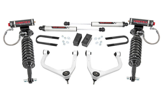 Rough Country 28857 3.5 Inch Lift Kit | Mono Leaf Rear | Vertex/V2 | GMC Sierra 1500 2WD/4WD (2019-2024 & Classic)