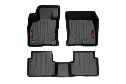 Rough Country M-51323 Floor Mats | FR & RR | Ford Bronco Sport 4WD (2021-2025)