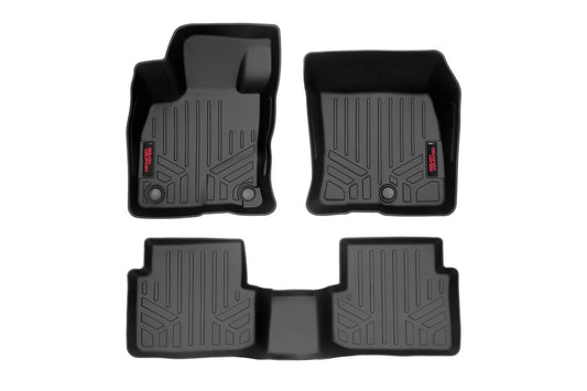 Rough Country M-51323 Floor Mats | FR & RR | Ford Bronco Sport 4WD (2021-2025)