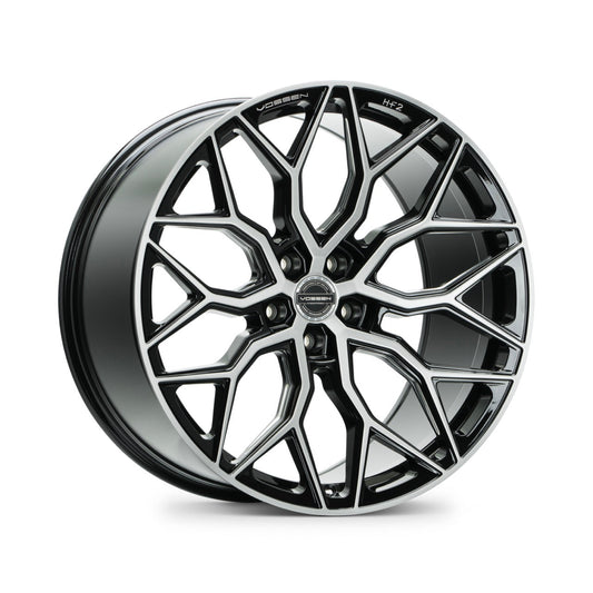 Vossen HF2 Brushed Gloss Black Wheel (19X8.5 5X112 ET +40 DEEP)