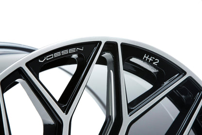 Vossen HF2 Brushed Gloss Black Wheel (19X8.5 5X114.3 ET +32 FLAT)