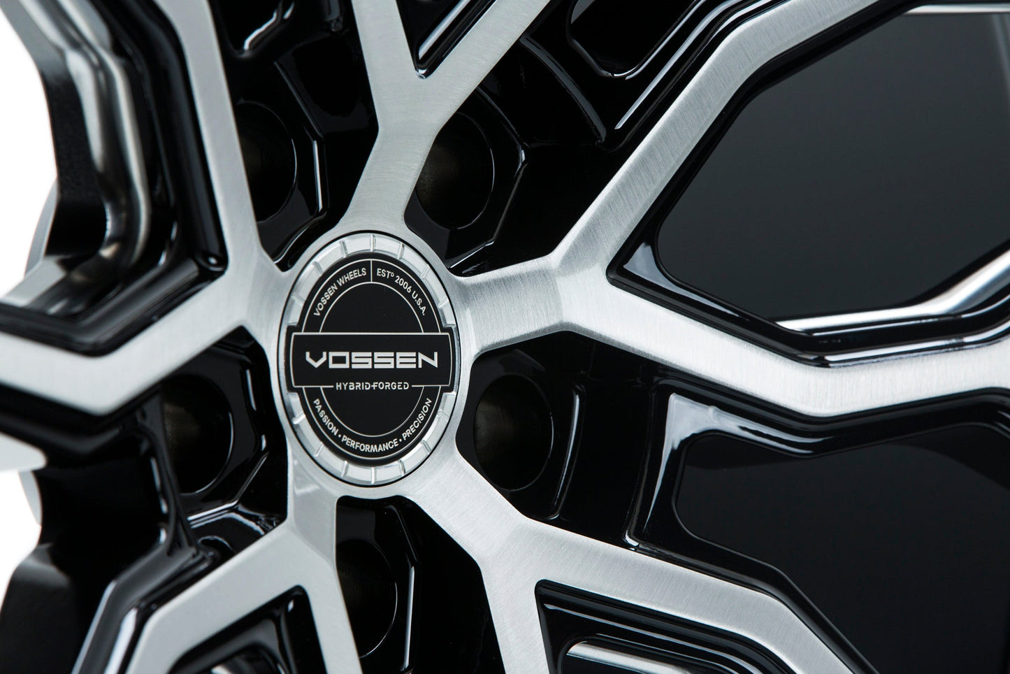 Vossen HF2 Brushed Gloss Black Wheel (19X8.5 5X112 ET +30 FLAT)