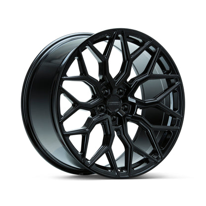 Vossen HF2 Brushed Gloss Black Wheel (19X9.5 5X112 ET +25 DEEP)