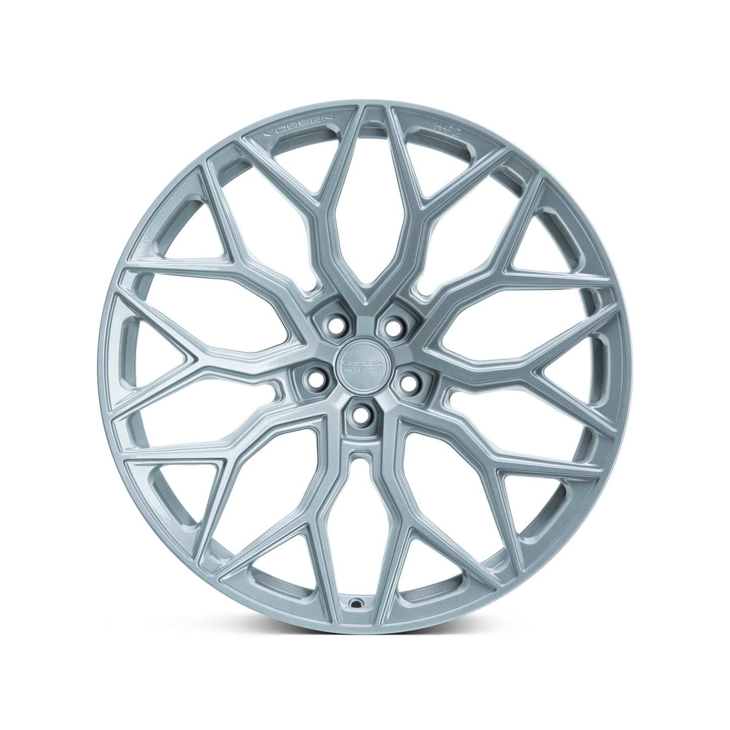 Vossen HF2 Silver Polished Wheel (24X10 5X120 ET +32 DEEP)
