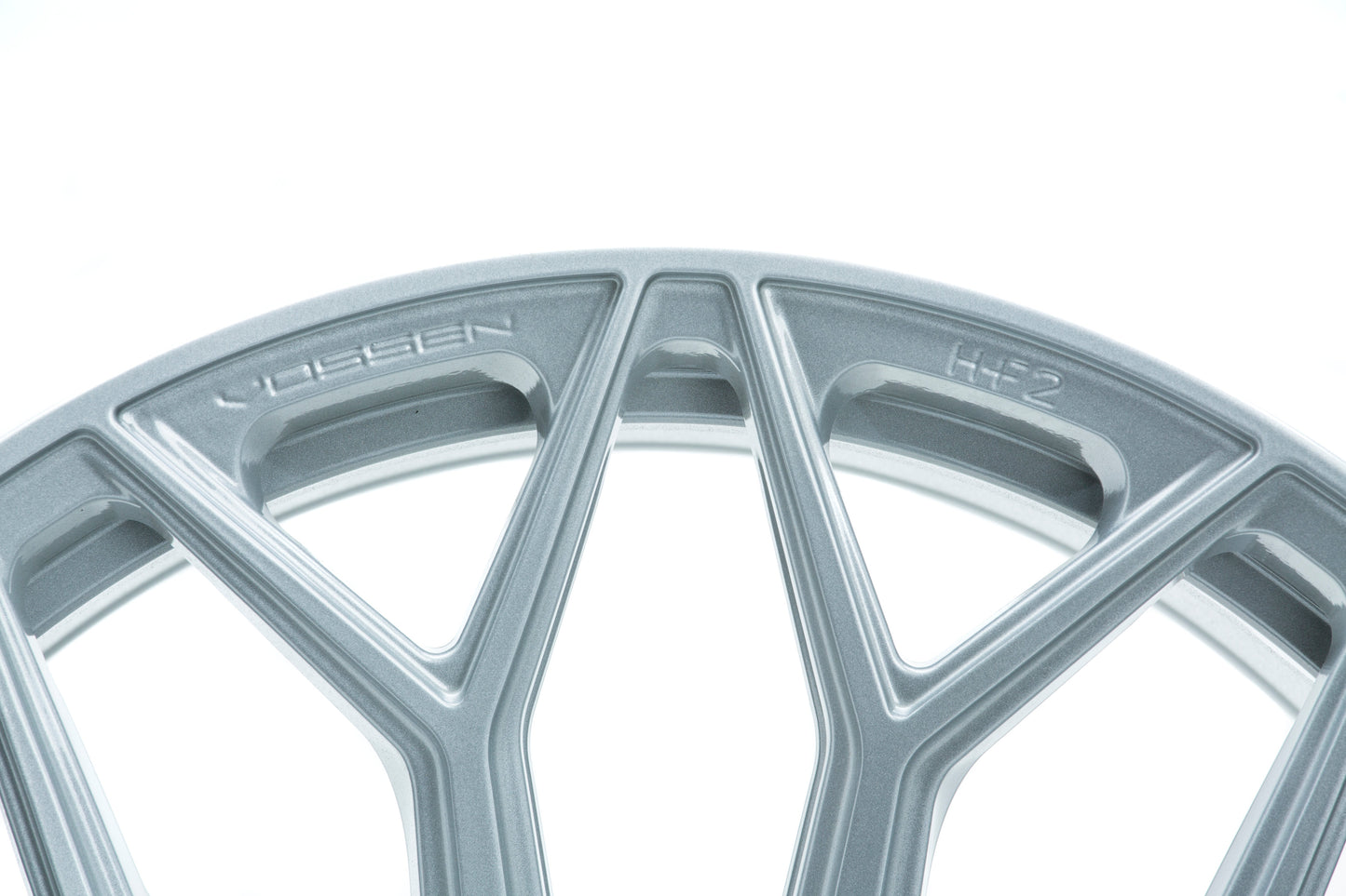 Vossen HF2 Silver Polished Wheel (22X10.5 5X120 ET +38 DEEP)