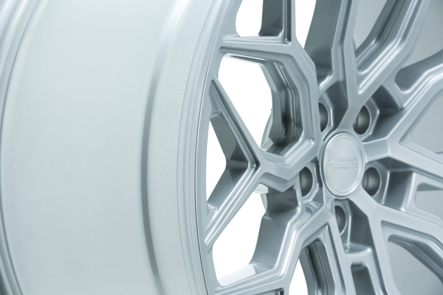 Vossen HF2 Silver Polished Wheel (24X10 5X120 ET +32 DEEP)