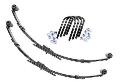 Rough Country 8012Kit Rear Leaf Springs | 2.5" Lift | Pair | Jeep Wrangler YJ 4WD (1987-1995)