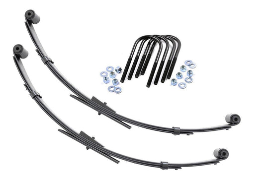 Rough Country 8012Kit Rear Leaf Springs | 2.5" Lift | Pair | Jeep Wrangler YJ 4WD (1987-1995)
