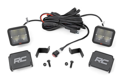 Rough Country 82028 LED Light Kit | Ditch Mount | 2" Spectrum Pair | Spot | Ford F-150 (15-25)/F-150 Lightning (22-25)