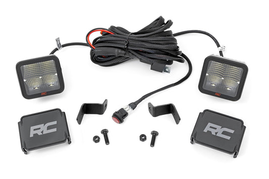 Rough Country 82028 LED Light Kit | Ditch Mount | 2" Spectrum Pair | Spot | Ford F-150 (15-25)/F-150 Lightning (22-25)