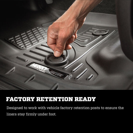 Husky Liners 94571 Weatherbeater - Front & 2nd Seat Floor Liners