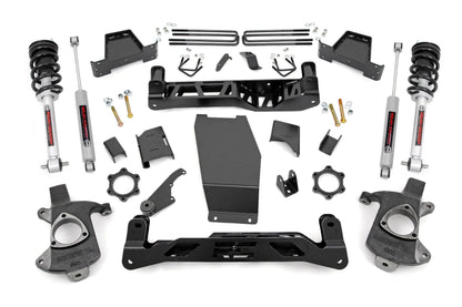 Rough Country 22732 6 Inch Lift Kit | Alum/Stamp Steel | N3 Struts | Chevy/GMC 1500 (14-18 & Classic)