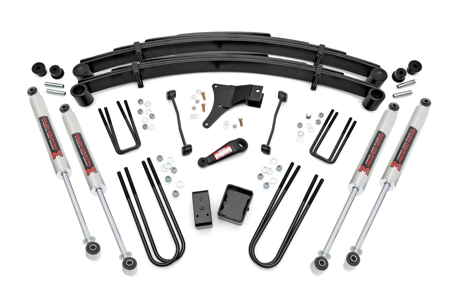 Rough Country 49340 6 Inch Lift Kit | Rear Blocks | M1 | Ford F-250/F-350 Super Duty 4WD (1999)