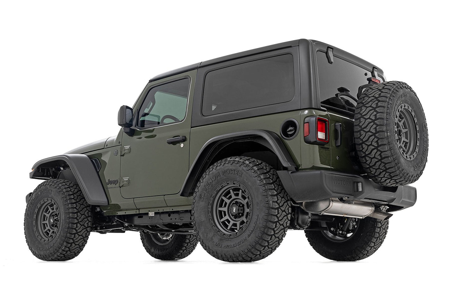 Rough Country A-J01822 WF1 Fender Flares | Jeep Wrangler JL (18-25)/Wrangler Unlimited (18-25)