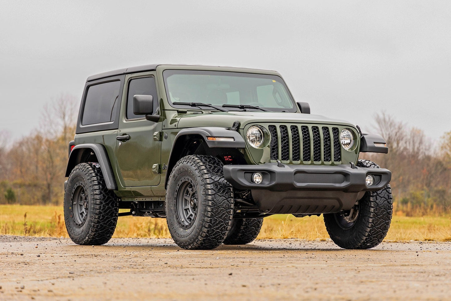 Rough Country 94130 3.5 Inch Lift Kit | C/A Drop | Front D/S | Jeep Wrangler JL 4WD (2024-2025)