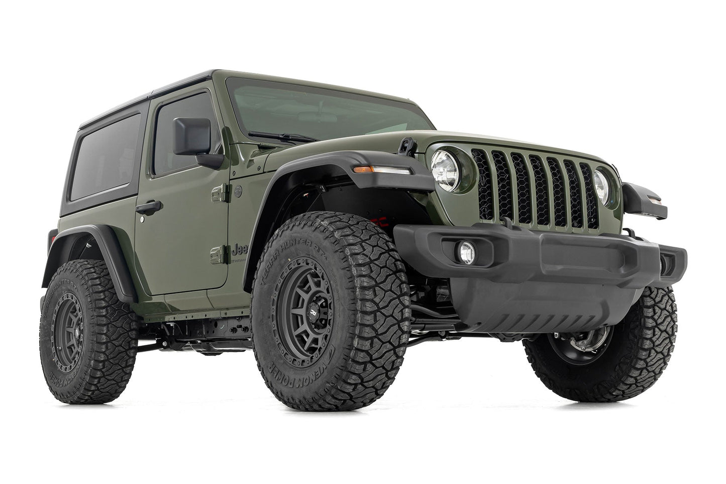 Rough Country A-J01822 WF1 Fender Flares | Jeep Wrangler JL (18-25)/Wrangler Unlimited (18-25)