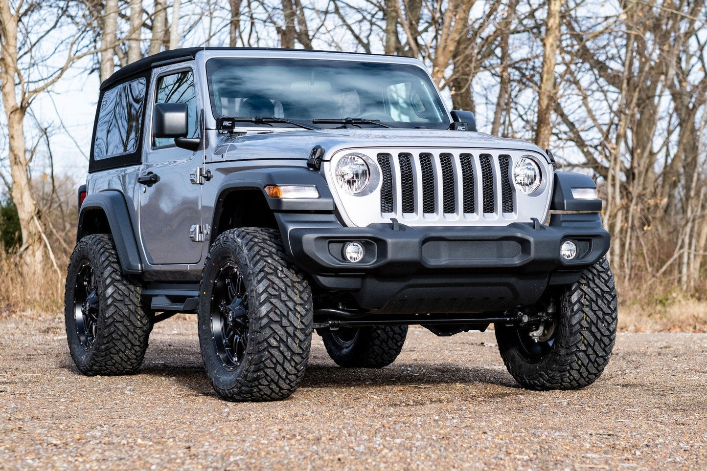 Rough Country 94440 3.5 Inch Lift Kit | C/A Drop | FR D/S | M1 | Jeep Wrangler JL 4WD (2024-2025)