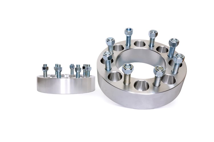 Rough Country 1099 2 Inch Wheel Spacers | 8x6.5 | Ram 2500/3500 4WD (2010-2011)