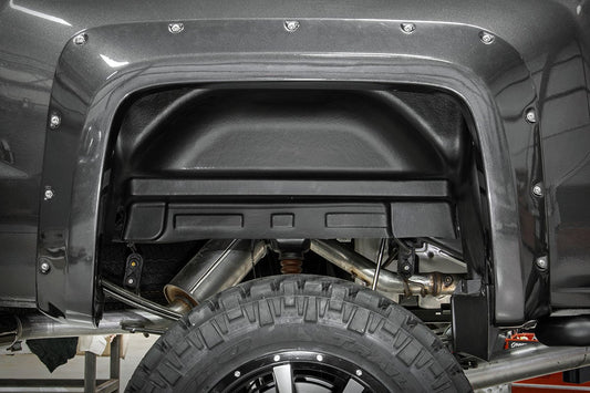 Rough Country 4216 Rear Wheel Well Liners | GMC Sierra 1500/Sierra 2500 HD/Sierra 3500 HD (14-19)