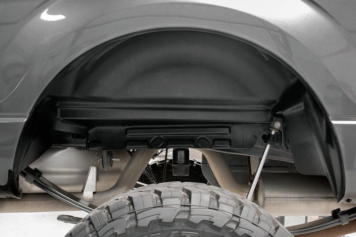 Rough Country 4509 Rear Wheel Well Liners | Ford F-250/F-350 Super Duty 2WD/4WD (2009-2016)