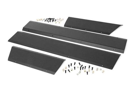 Rough Country 10582 Lower Door Armor | 4 Door | Jeep Cherokee XJ 2WD/4WD (1984-2001)