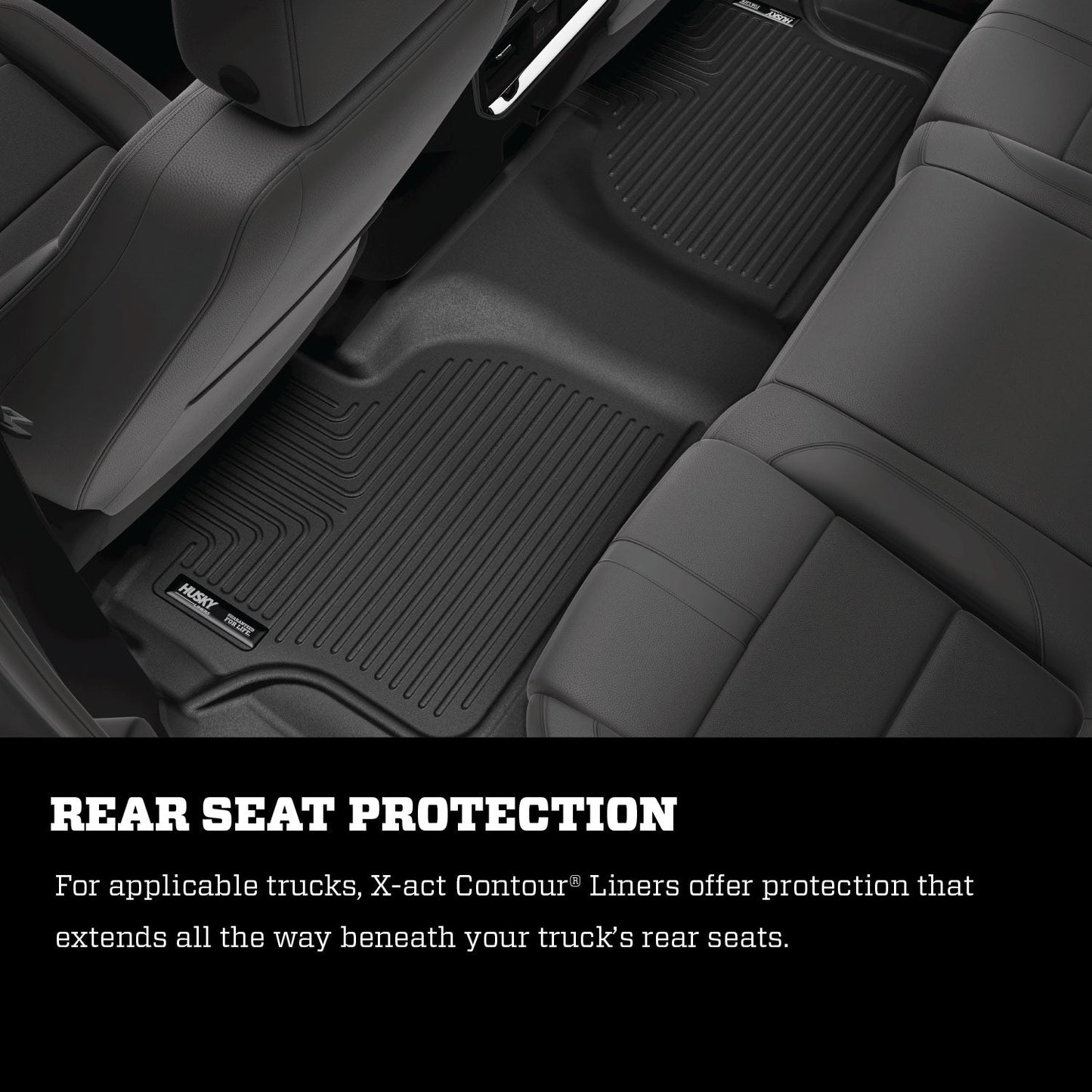 Husky Liners 52961 X-act Contour - 2nd Seat Floor Liner