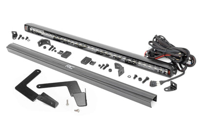 Rough Country 80668 LED Light Kit | Lower Grille Mount | 30" Spectrum Single Row | Toyota Tacoma (16-23)