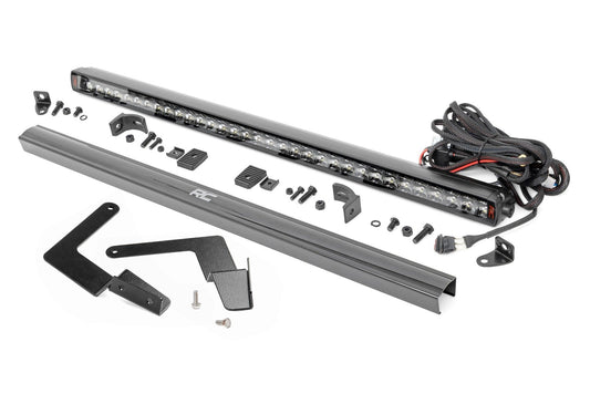 Rough Country 80668 LED Light Kit | Lower Grille Mount | 30" Spectrum Single Row | Toyota Tacoma (16-23)