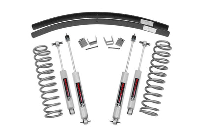 Rough Country 670N2 3 Inch Lift Kit | Rear AAL | Jeep Cherokee XJ 2WD/4WD (1984-2001)