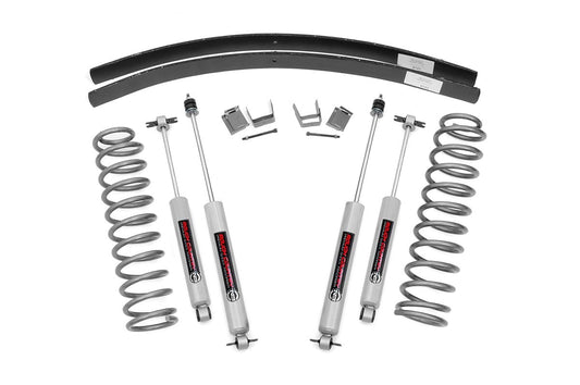 Rough Country 670N2 3 Inch Lift Kit | Rear AAL | Jeep Cherokee XJ 2WD/4WD (1984-2001)