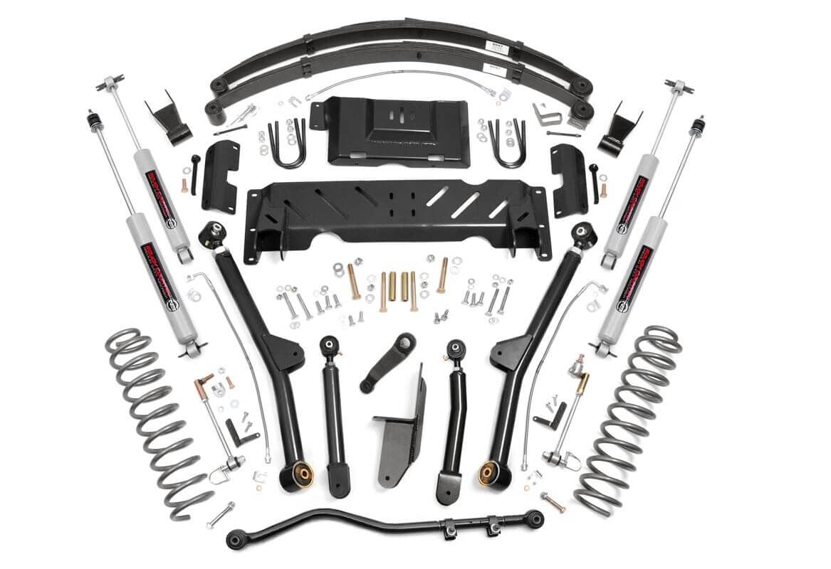 Rough Country 67222 6.5 Inch Lift Kit | Long Arm | NP231 | Jeep Cherokee XJ 4WD (1984-2001)
