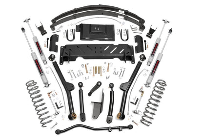Rough Country 67222 6.5 Inch Lift Kit | Long Arm | NP231 | Jeep Cherokee XJ 4WD (1984-2001)