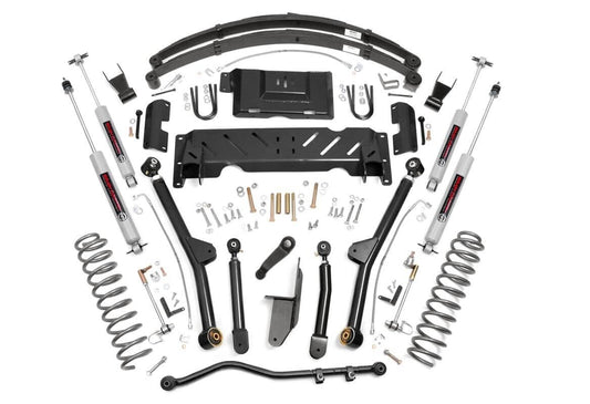 Rough Country 67222 6.5 Inch Lift Kit | Long Arm | NP231 | Jeep Cherokee XJ 4WD (1984-2001)