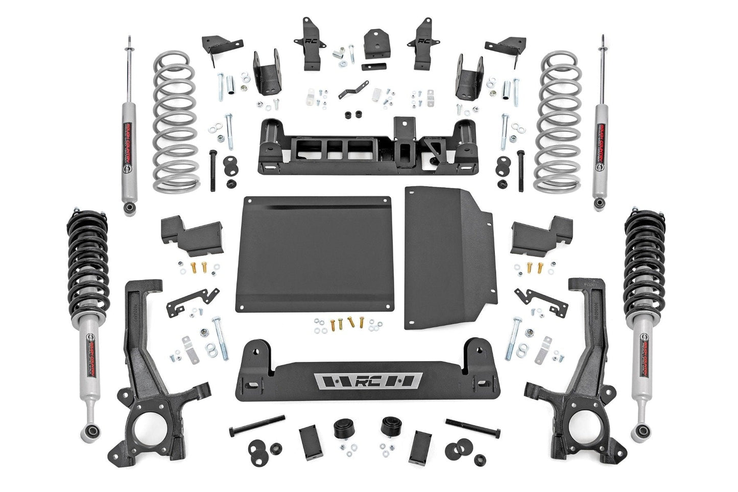 Rough Country 71231_A 6 Inch Lift Kit | N3 Strut | Rear Coil | Toyota Tundra 4WD (2022-2025)