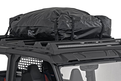 Rough Country 93172 Roof Rack | 40" Black Single Row | Polaris XPEDITION ADV 5