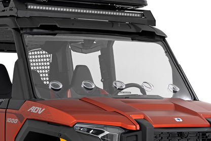 Rough Country 98202410 Vented Full Windshield | Scratch Resistant | Polaris XPEDITION XP 5