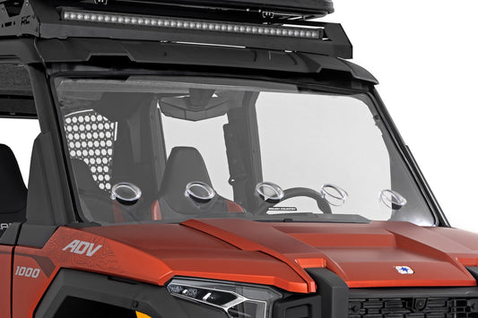 Rough Country 98202410 Vented Full Windshield | Scratch Resistant | Polaris XPEDITION XP 5