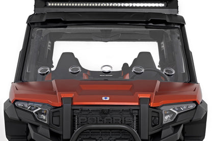 Rough Country 98202410 Vented Full Windshield | Scratch Resistant | Polaris XPEDITION XP 5