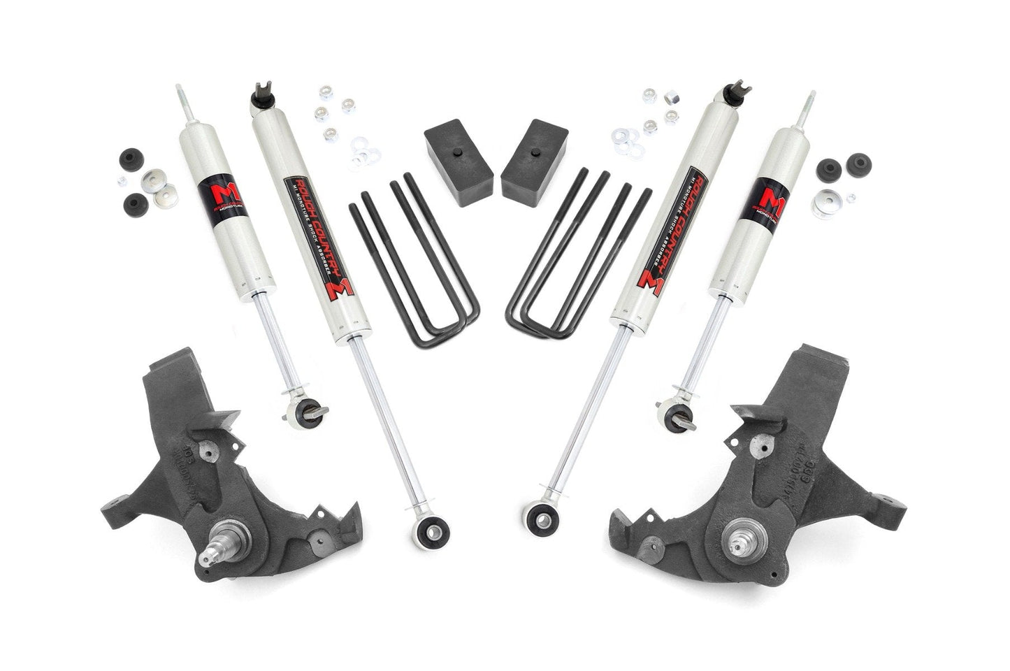 Rough Country 24140 4 Inch Lift Kit | M1 | Chevy C1500/K1500 Pickup Extended Ca/Half-Ton SUV (88-99)