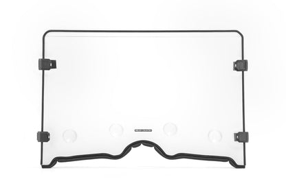 Rough Country 98241240 Vented Full Windshield | Scratch Resistant | Yamaha Rhino 660/Rhino 700