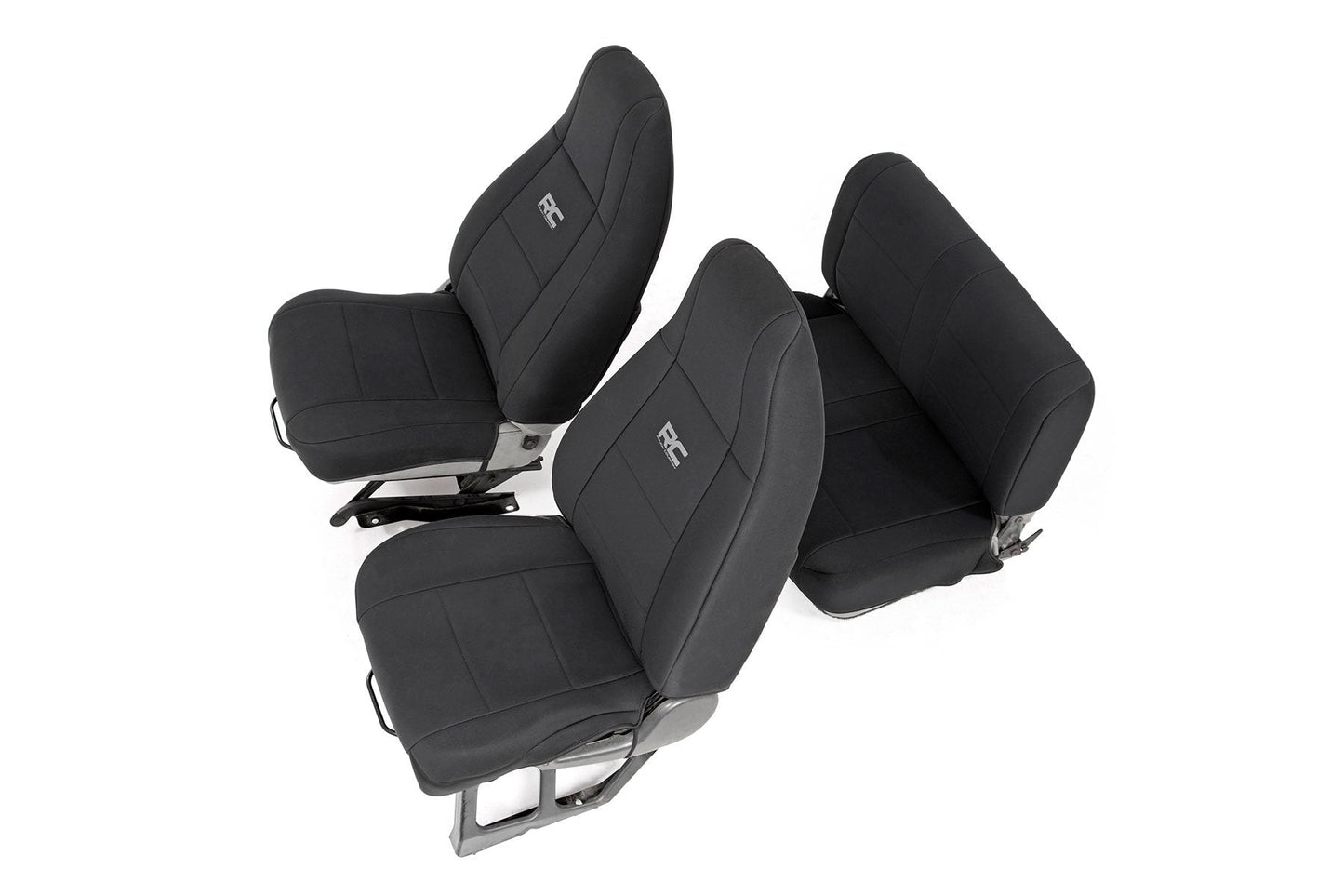 Rough Country 91009 Seat Covers | Front and Rear | Jeep Wrangler YJ 4WD (1991-1995)
