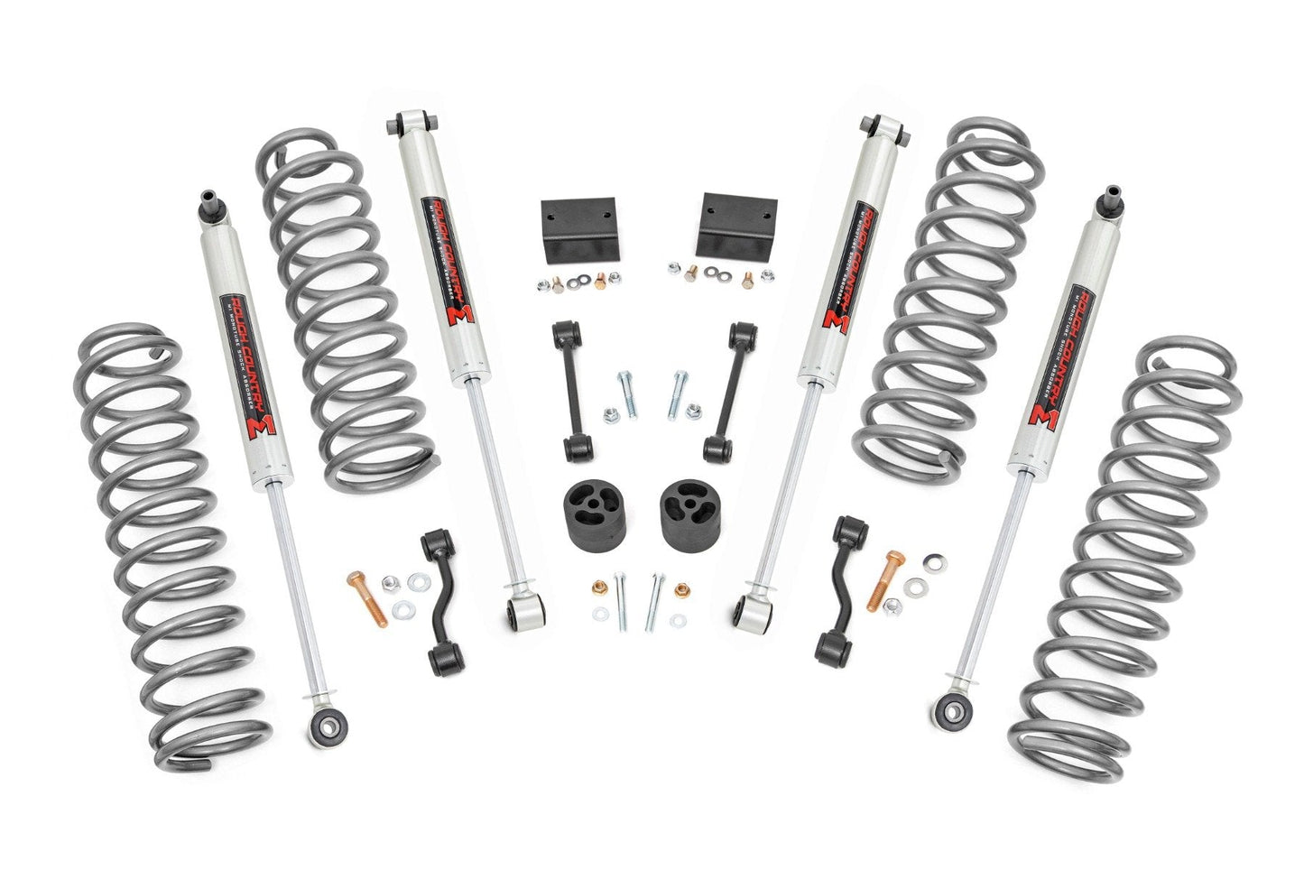 Rough Country 66640 2.5 Inch Lift Kit | Coils | M1 | Jeep Wrangler Unlimited 4WD (2018-2023)