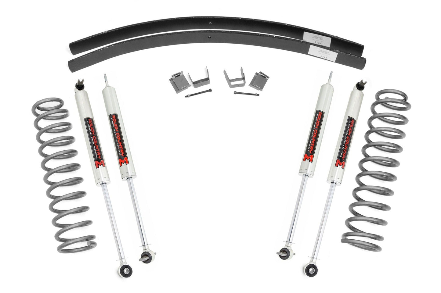 Rough Country 67040 3 Inch Lift Kit | Rear AAL | M1 | Jeep Cherokee XJ 2WD/4WD (1984-2001)