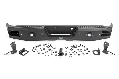 Rough Country 10773 Rear Bumper | LED | Chevy Silverado & GMC Sierra 1500 2WD/4WD (2007-2018 & Classic)