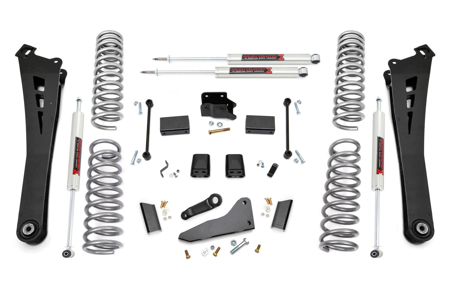 Rough Country 36840 5 Inch Lift Kit | Diesel | Dual Rate Coils | M1 | Ram 2500 4WD (2014-2018)