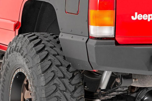 Rough Country 10572 Quarter Panel Armor | Rear | Jeep Cherokee XJ 2WD/4WD (1997-2001)