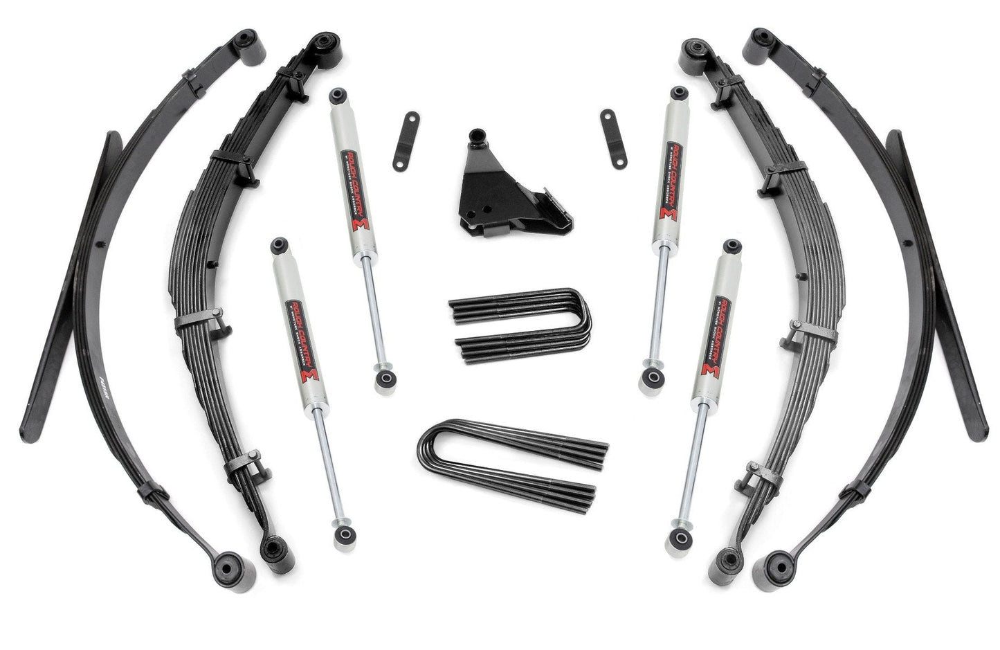 Rough Country 50140 4 Inch Lift Kit | Rear Springs | M1 | Ford F-250/F-350 Super Duty 4WD (99-04)