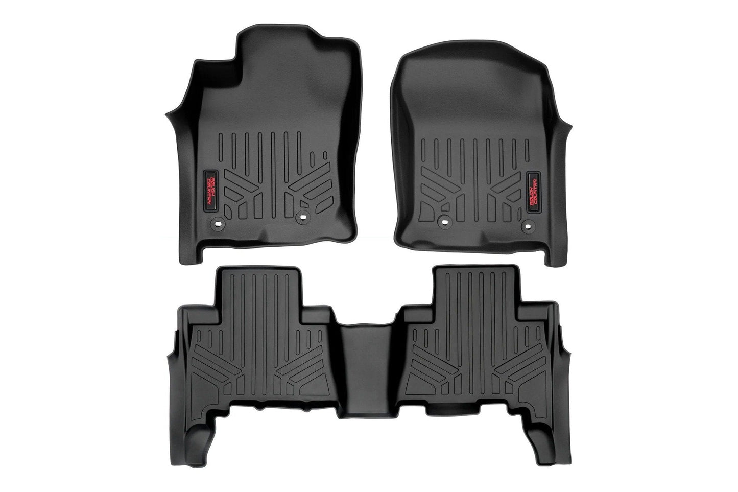 Rough Country M-71313 Floor Mats | Front and Rear | Toyota 4Runner 2WD/4WD (2013-2024)